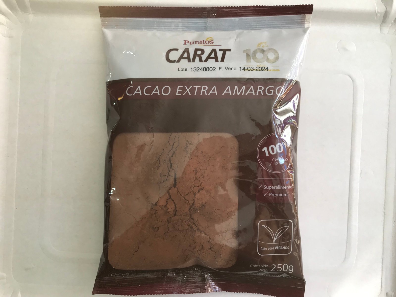 Alimento en polvo chocolate 250 g